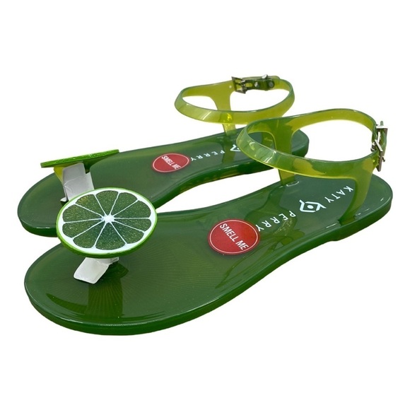 Katy Perry The Geli Lime Sandals Size 6 Medium NWT - Picture 8 of 12